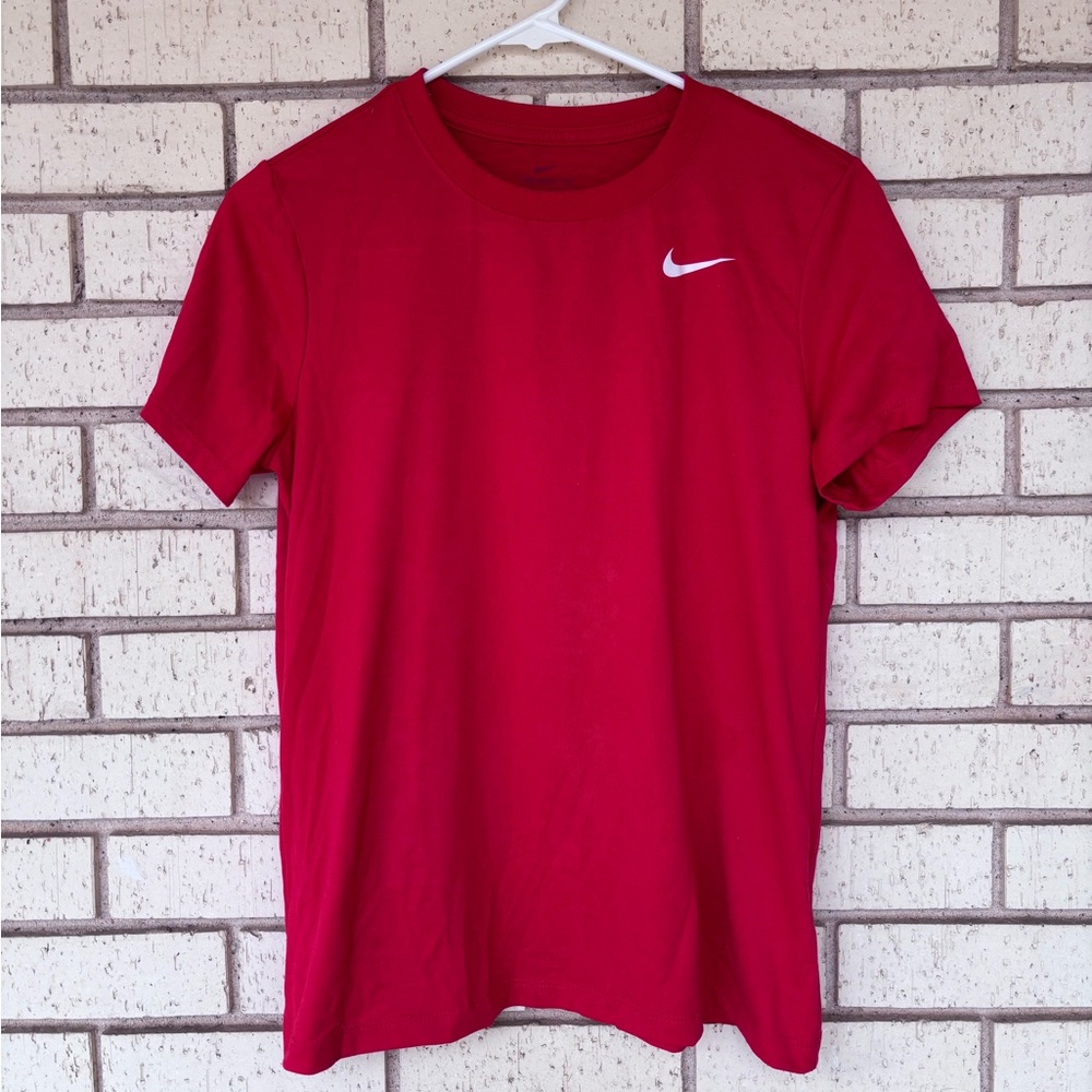 NIKE DRI fit red athletic top. Never worn